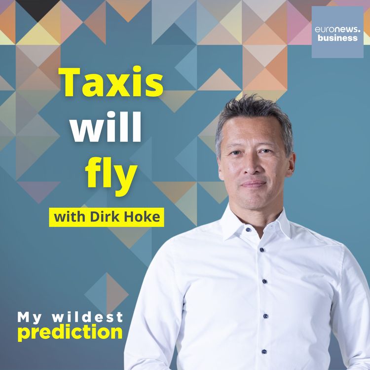 cover art for ‘Taxis will fly this year’ with Volocopter CEO Dirk Hoke