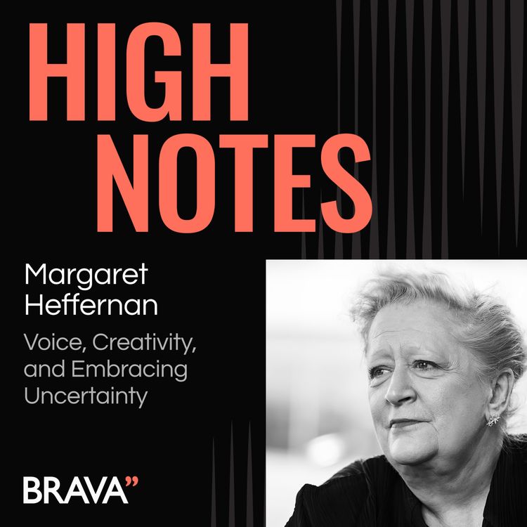 cover art for In Conversation with Margaret Heffernan: Voice, Creativity, and Embracing Uncertainty