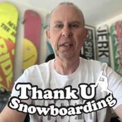 cover art for Thank U Snowboarding