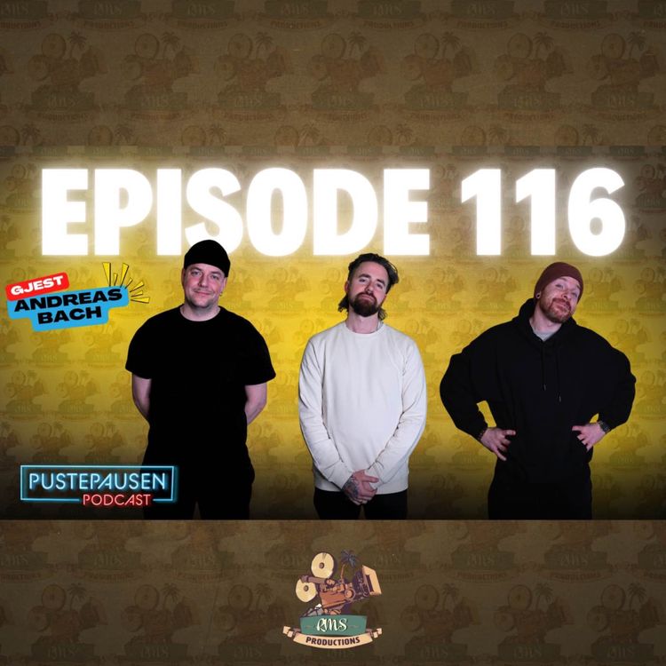 cover art for Ep.116 | Andreas Bach i studio! ærlig prat, frustrasjon og humor!