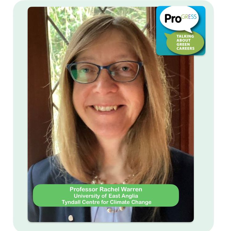 cover art for Rachel Warren professor of global change and environmental biology