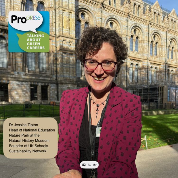 cover art for Dr Jessica Tipton Head of the National Education Nature Park at the Natural History Museum