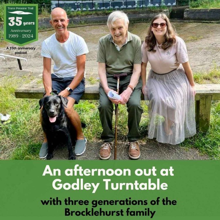 cover art for An afternoon at Godley Turntable with three generations of the Brocklehurst family