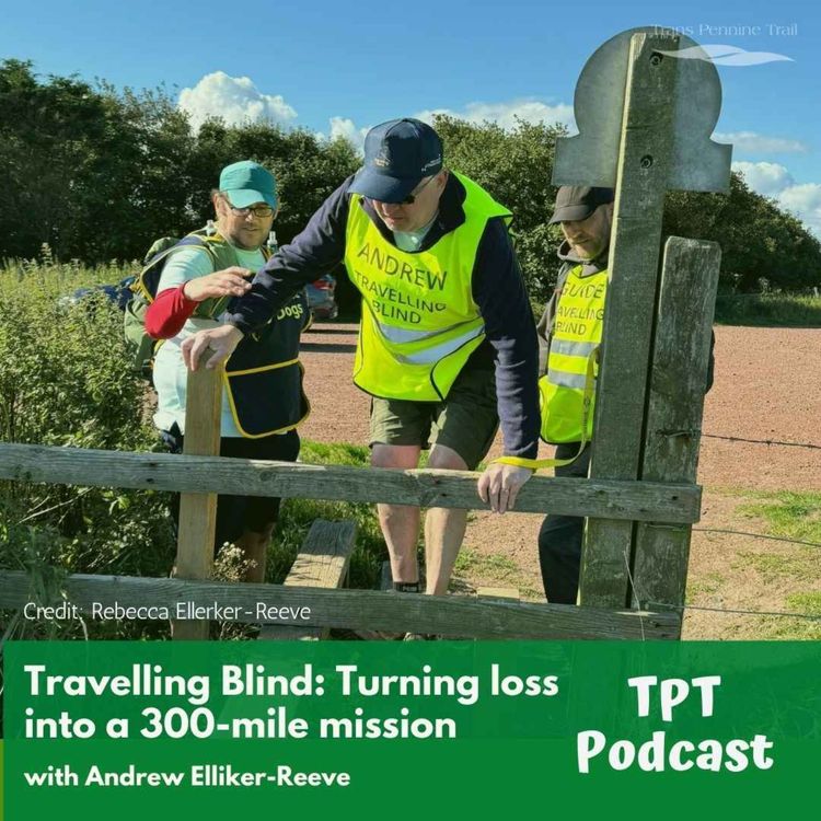 cover art for Travelling Blind: Turning loss into a 300-mile mission