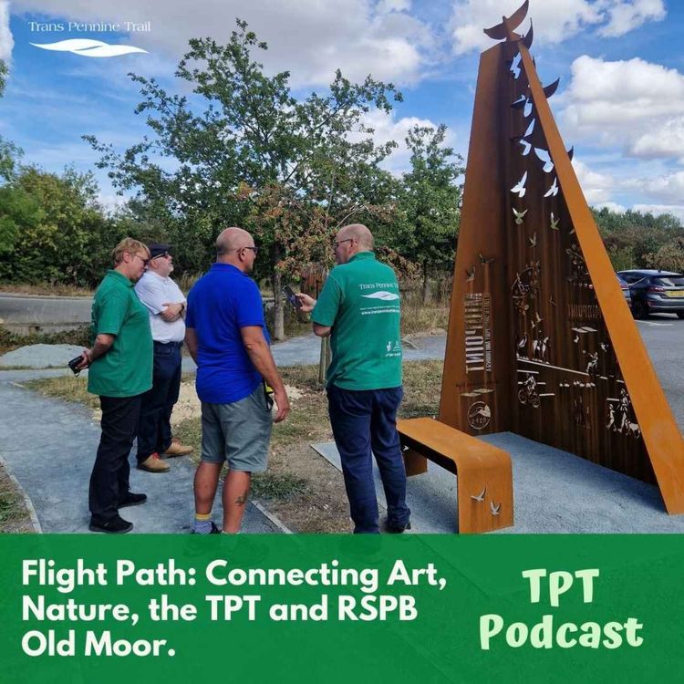 cover art for Flight Path: Connecting Art, Nature, the TPT and RSPB Old Moor