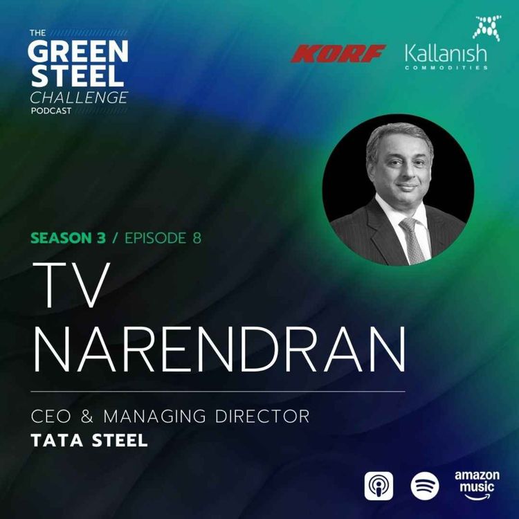 cover art for Season 3/ Episode 8: TV Narendran, Tata Steel