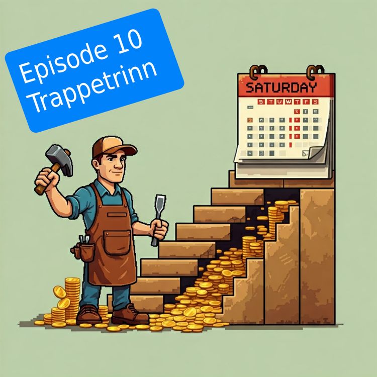 cover art for #10 - Vi snekrer trapp og prater om helgetillegg