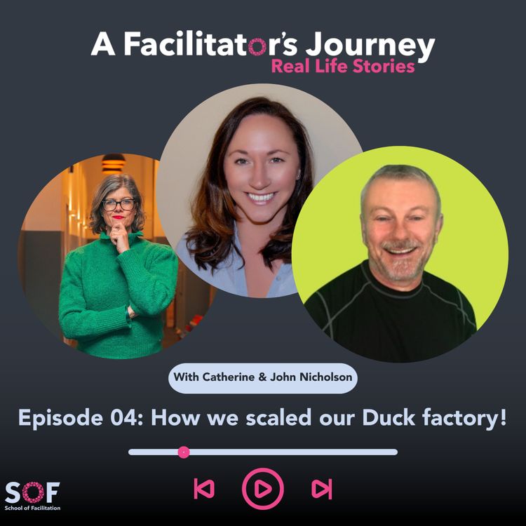 cover art for Episode 04: How we scaled our Duck factory! With Catherine & John Nicholson