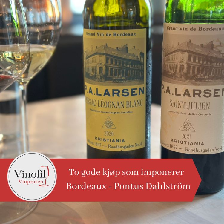 cover art for Vinene du må skaffe deg!  P.A.Larsen lanserer ny rødvin