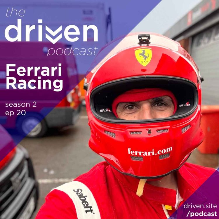 cover art for Racing Ferraris, Designing Bentleys and Unveiling a Morgan... oh, and listeners letters!