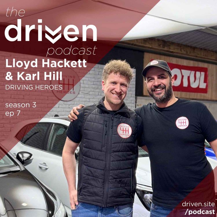 cover art for Driving Heroes - Lloyd Hackett and Karl Hill