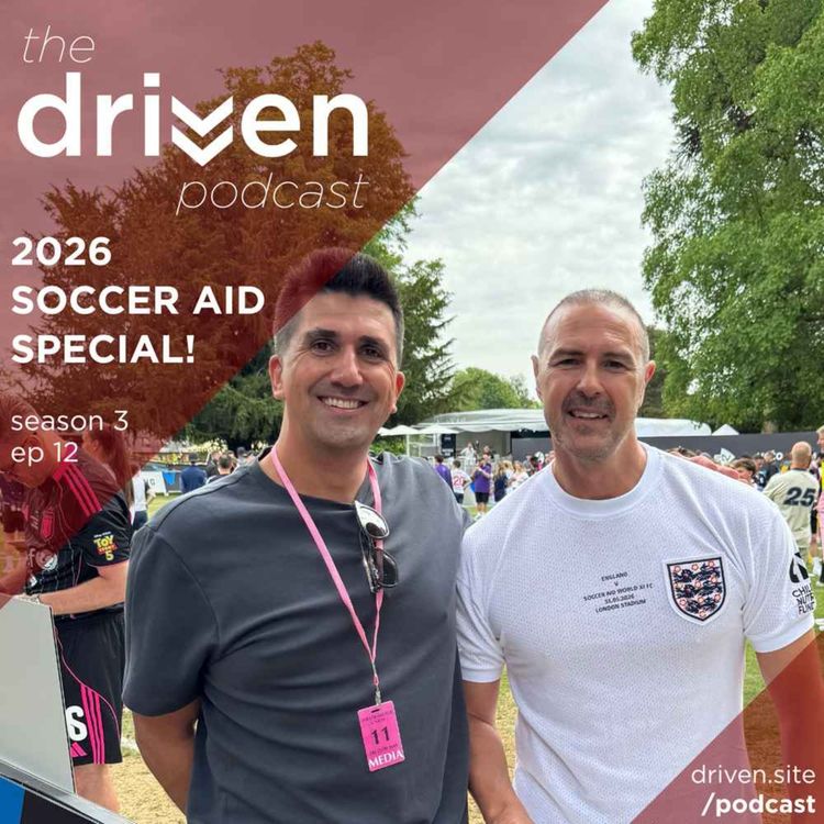 cover art for Paddy McGuinness, Jack Whitehall, Olly Murs (and More!) at Soccer Aid 2026