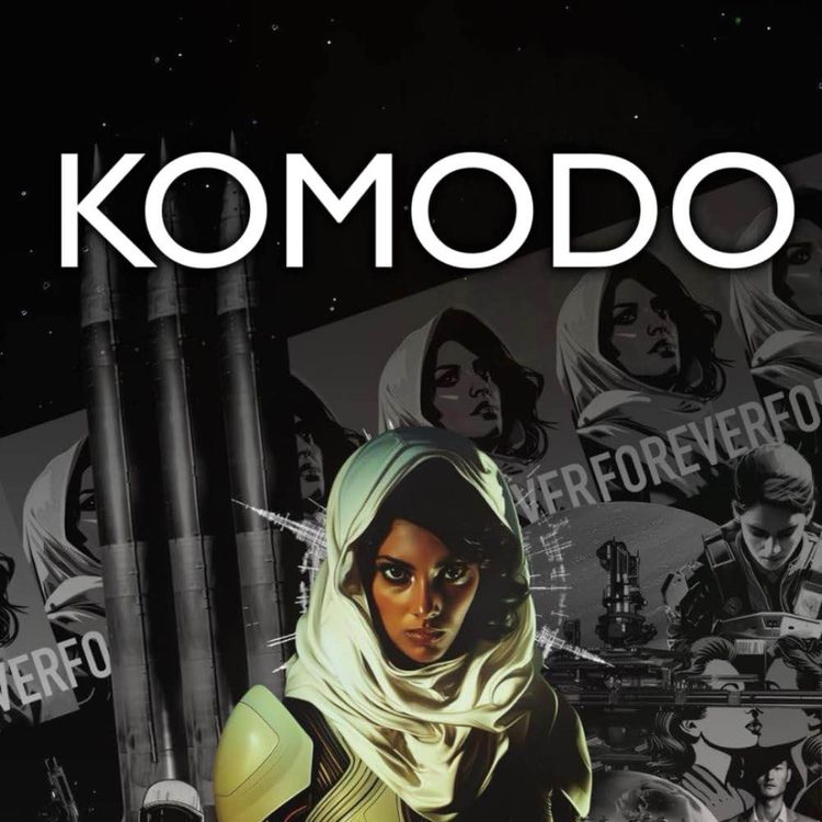 cover art for Episode 81: Komodo and the Futurist Literary Wavelength w/ Cairo Smith