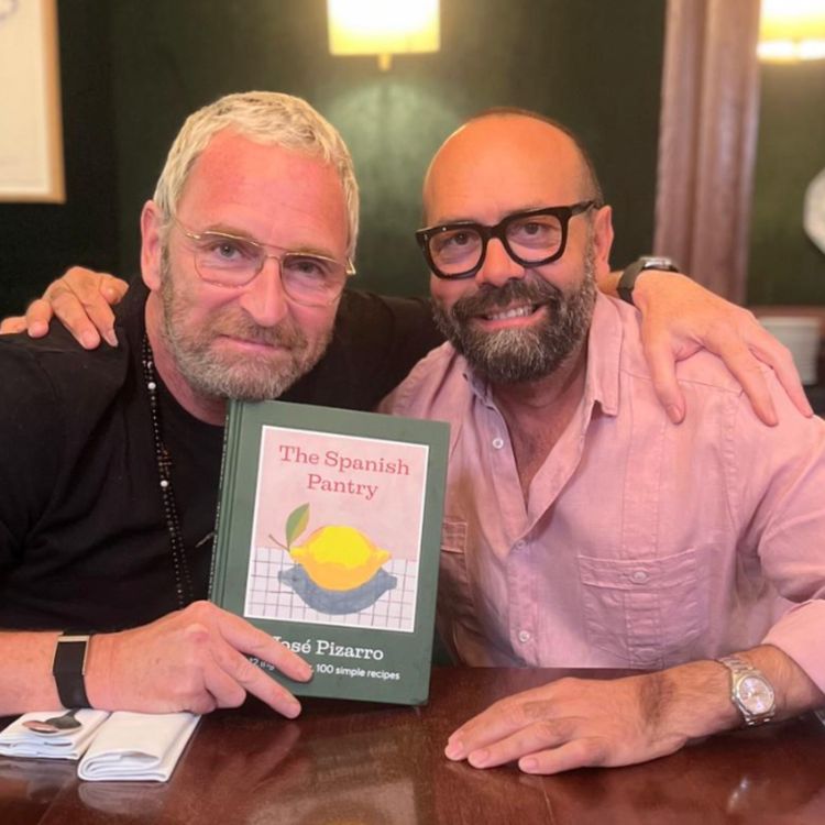 cover art for PART2: José Pizarro: Pot Noodle, Cherry Tomatoes, Prawn Croquetas, and Truffle Oil