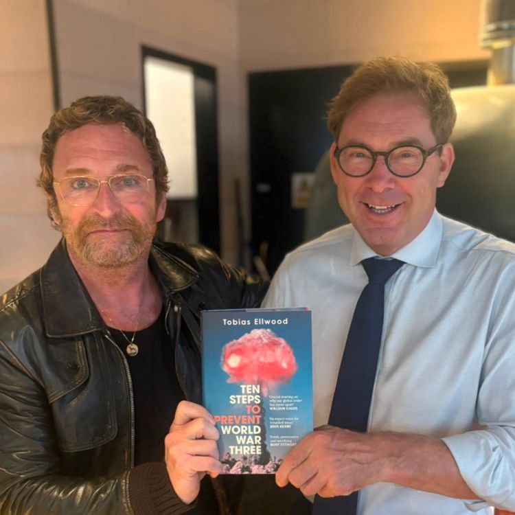cover art for Tobias Ellwood: Preventing World War 3, Meeting Putin and Trump's Foreign Policy