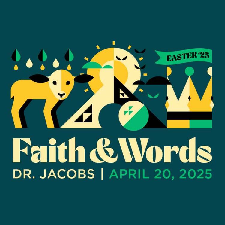 cover art for Faith & Words | Dr. Michael Jacobs