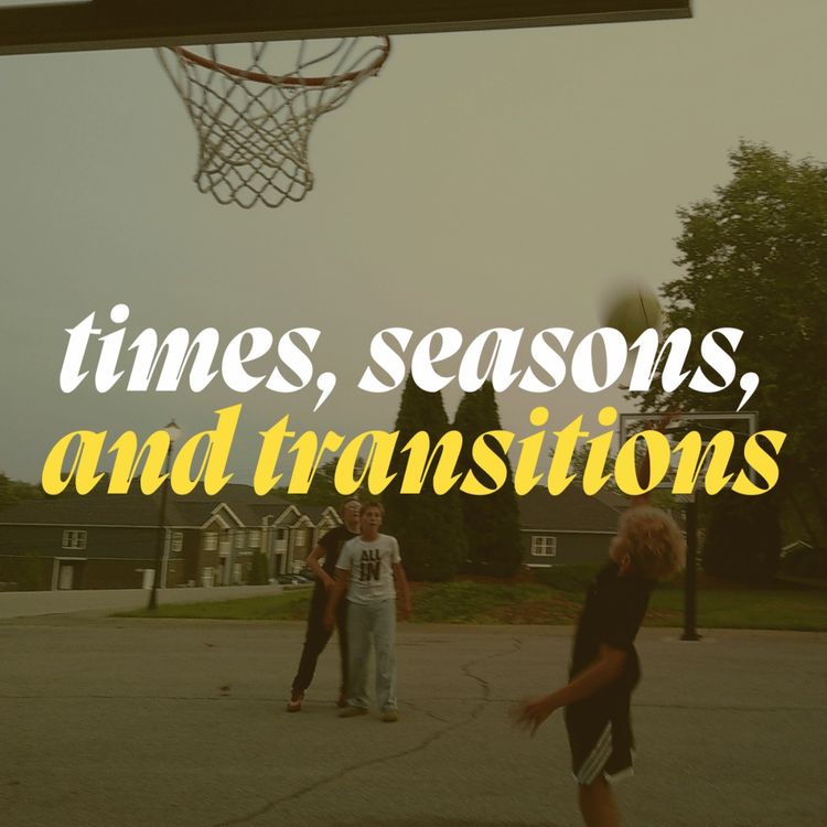 cover art for Times, Seasons, and Transitions | Rev. Amzi Bock