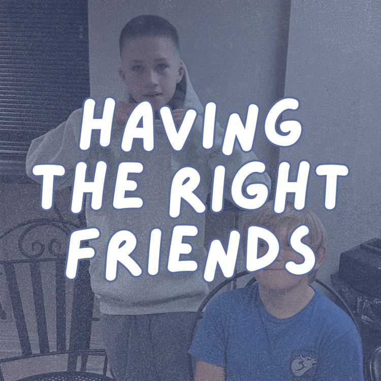 cover art for Having the Right Friends | Evan Cooke