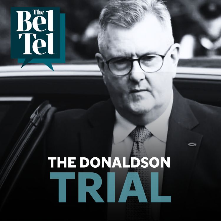 cover art for Donaldson Trial: Wife planted bug in MP’s car over suspicions of an affair, Newry court hears