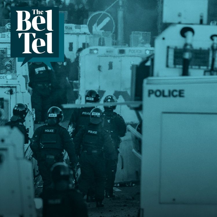 cover art for Violence continues as police respond with water cannon