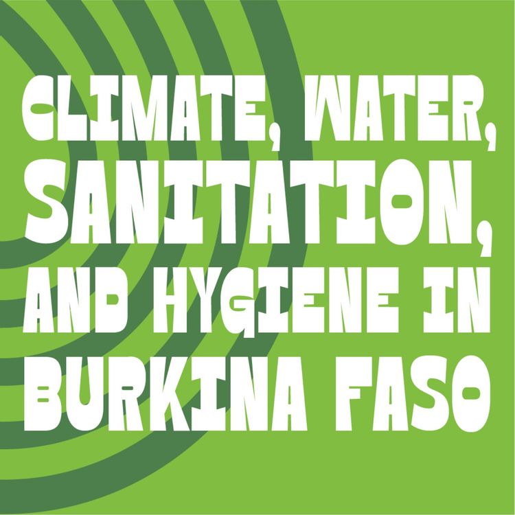 cover art for Climate, water, sanitation and hygiene in Burkina Faso