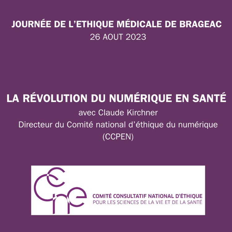 cover art for Journée d'éthique médicale de Brageac - Le numérique en santé