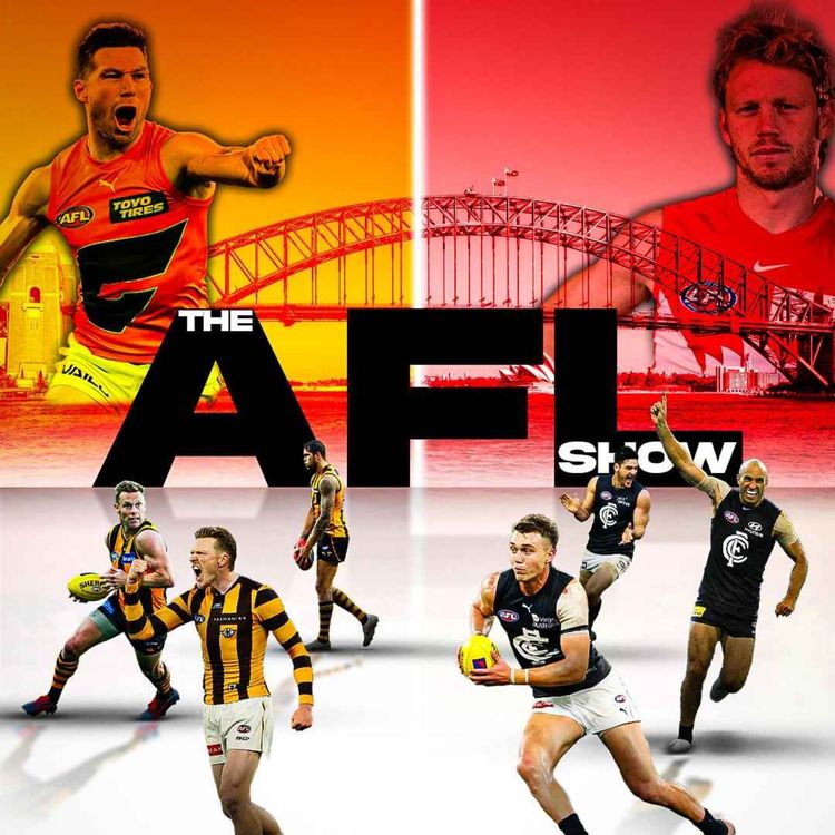 cover art for AFL Show S03E24: 50 Metre Penalties & Umpire Dissent, Western Bulldogs & ROUND 20 Preview!