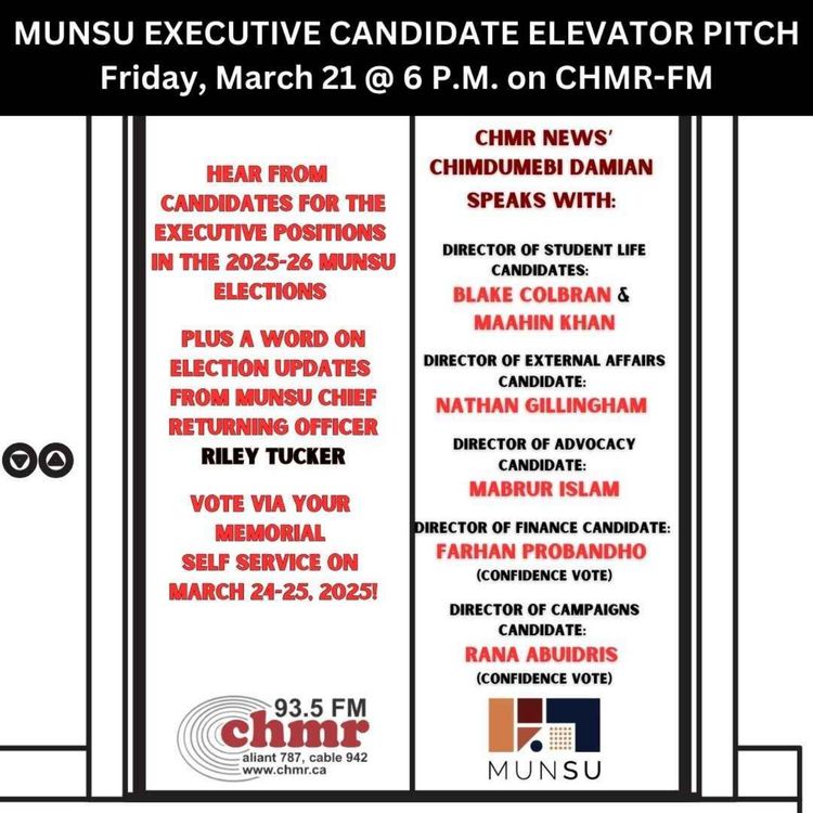 cover art for MUNSU Executive Candidate Elevator Pitch 2025