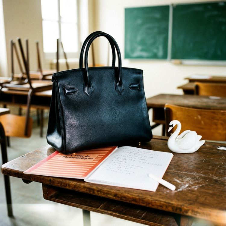 cover art for "Pas née dans la bonne classe sociale" : Aurélie, prof de maths et dingue de luxe