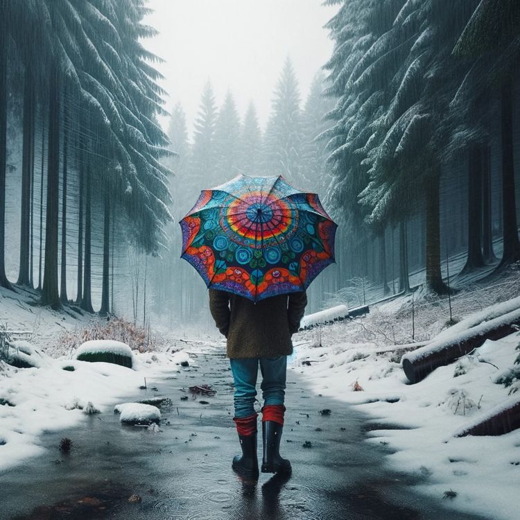 cover art for Vandra med Henrik - Vinterregnet