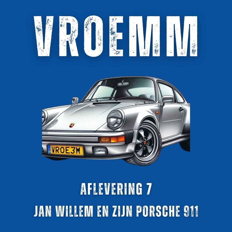 cover art for #7 – Porsche 924, Porsche 911, moderne vintage Porsche, Retromobile in Parijs & Meer. Te gast: Jan Willem van den Hof 