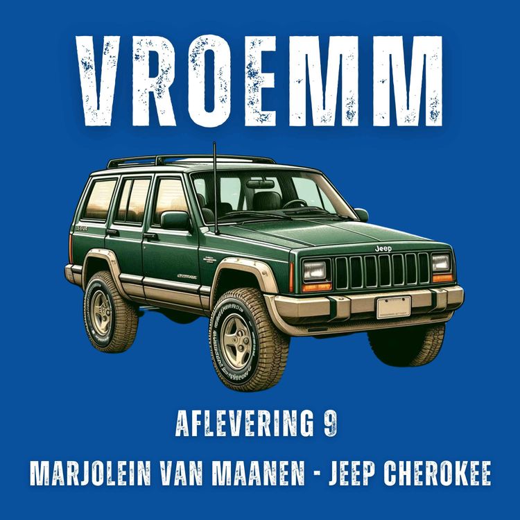 cover art for #9 – Jeep Cherokee, Honda Civic 1979, Bas van Putten en de beschaafde auto, de conditie van een oldtimer & Meer. Te gast: Marjolein van Maanen  