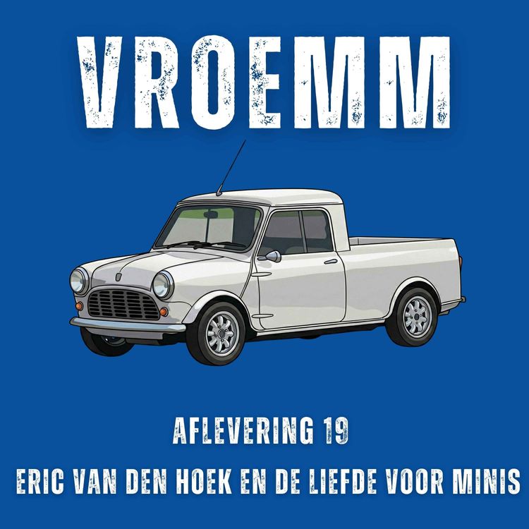 cover art for #19 – Van Dinky Toy tot Italian Job, een leven lang Mini. Te gast: Eric van den Hoek