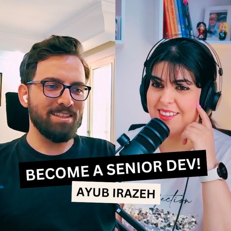 cover art for ۱۱۷ - سریع‌تر سینیور شو! نقشه راه رشد برنامه‌نویسان با ایوب ایرازه