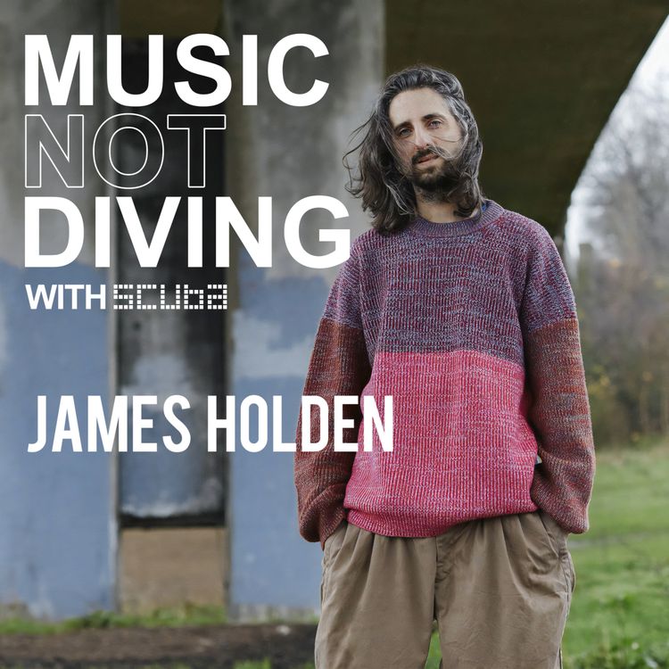 cover art for #015 James Holden on playing live, coding swing, and what he really thinks of nightclubs