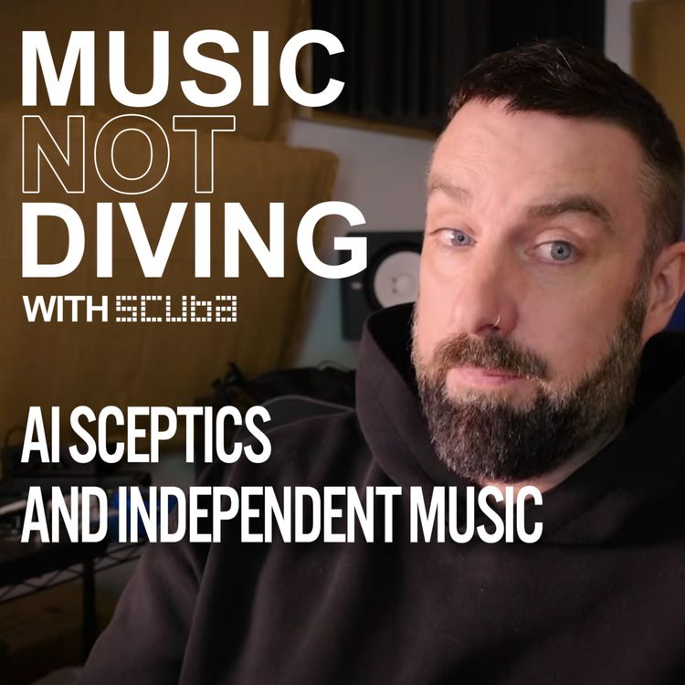 cover art for #45 AI sceptics and the boomers who want to save independent music