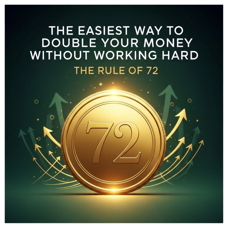 cover art for The Easiest Way to Double Your Money Without Working Hard — The Rule of 72