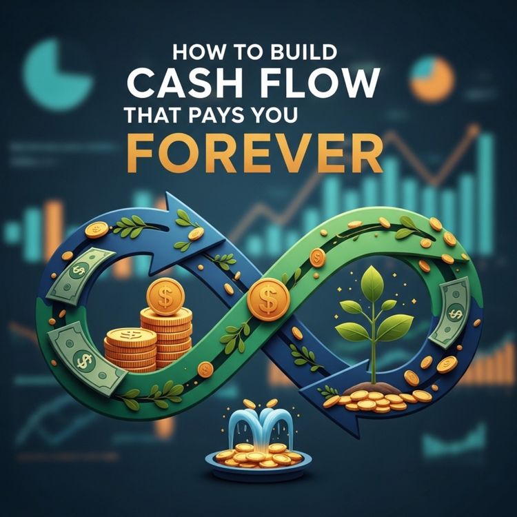 cover art for How to Build Cash Flow That Pays You Forever
