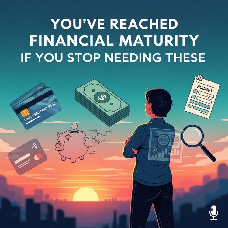 cover art for You’ve Reached Financial Maturity If You Stop Needing These