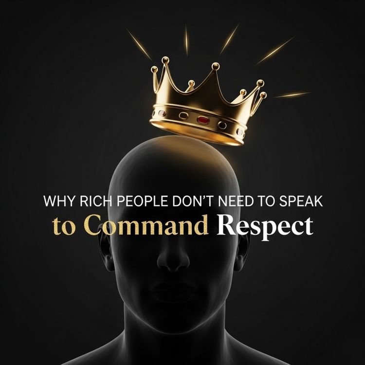 cover art for Why Rich People Don’t Need to Speak to Command Respect