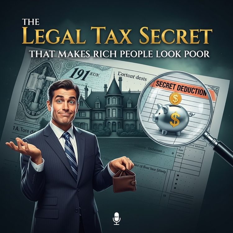 cover art for The Legal Tax Secret That Makes Rich People Look Poor