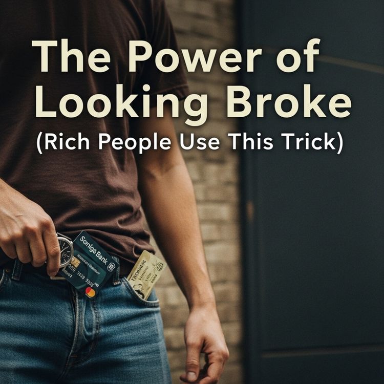 cover art for The Power of Looking Broke (Rich People Use This Trick)