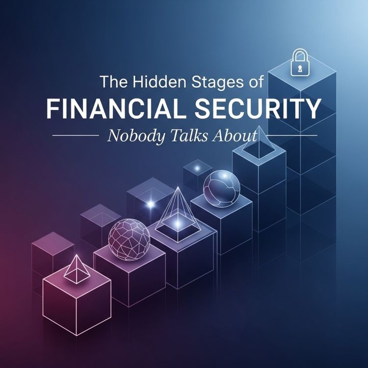 cover art for The Hidden Stages of Financial Security Nobody Talks About