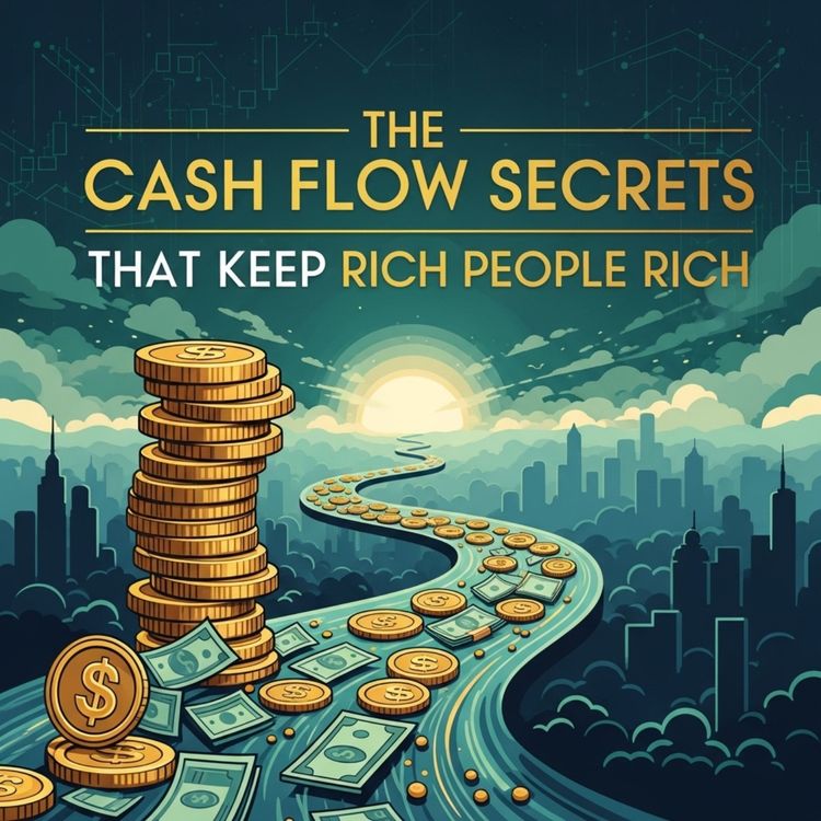 cover art for The Cash Flow Secrets That Keep Rich People Rich