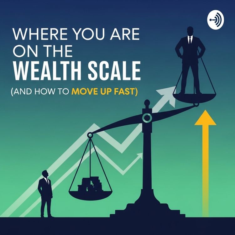 cover art for Where You Are on the Wealth Scale (And How to Move Up Fast)