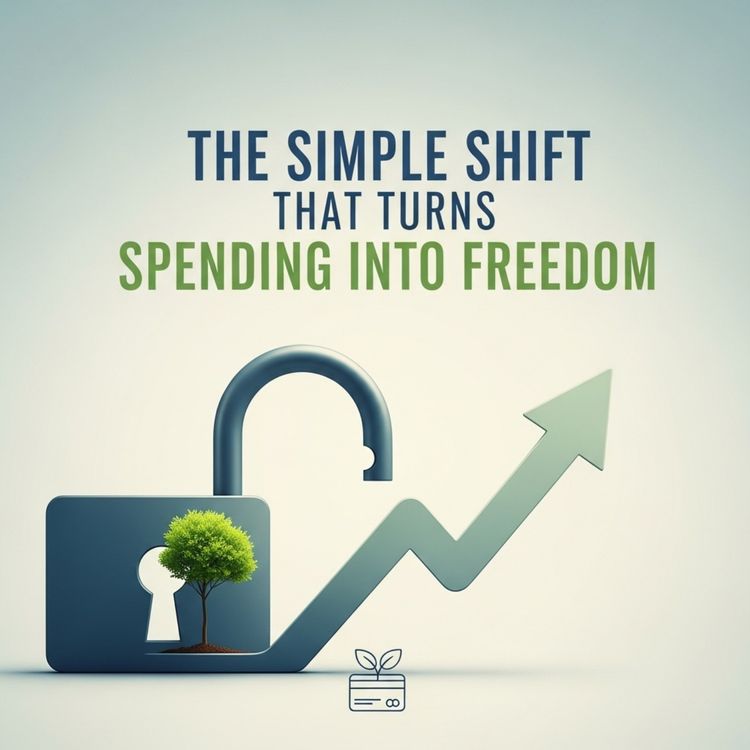 cover art for The Simple Shift That Turns Spending Into Freedom
