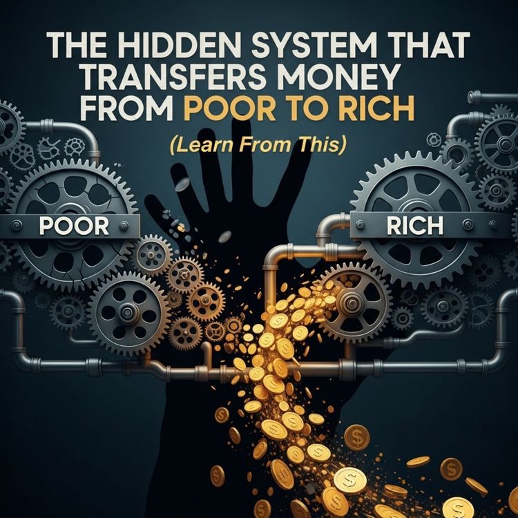 cover art for The Hidden System That Transfers Money From Poor to Rich (Learn From This)