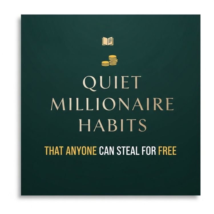 cover art for Quiet Millionaire Habits That Anyone Can Steal for Free