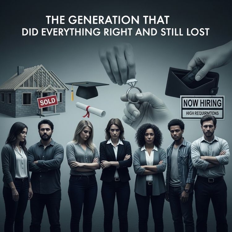 cover art for The Generation That Did Everything Right and Still Lost