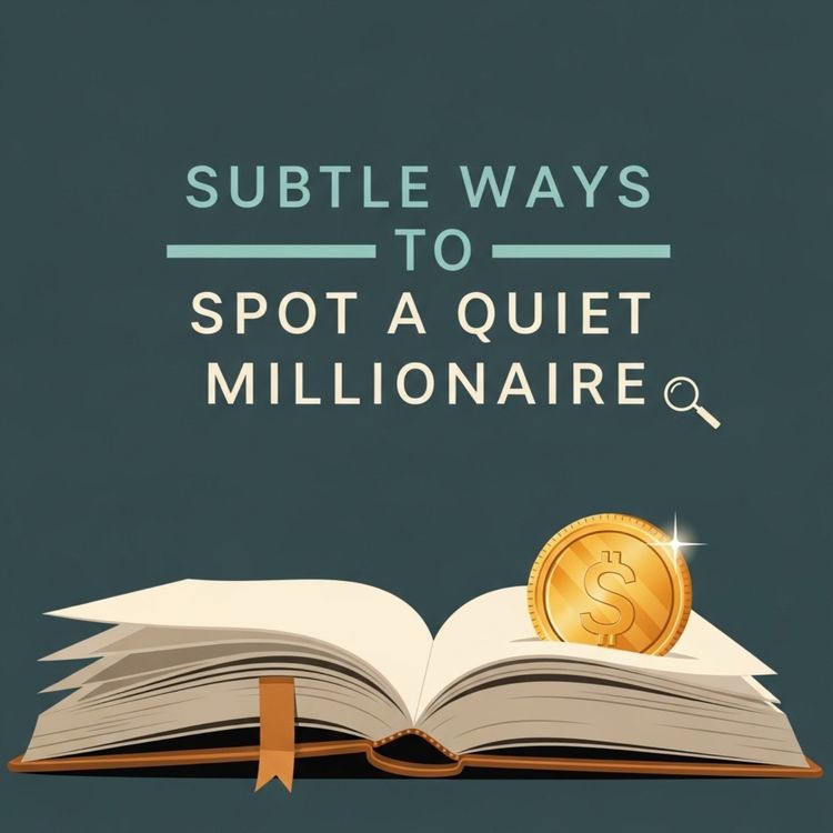 cover art for Subtle Ways to Spot a Quiet Millionaire